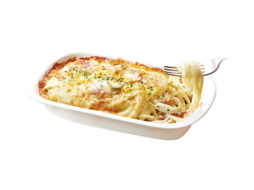 오븐치즈 베이컨크림 스파게티